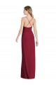 Pleated Skirt Chiffon Evening Dress / Bridesmaid Maxi Dress with Pockets UK