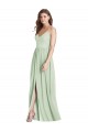 Criss Cross Strap Backless Long Chiffon Evening Dress / Maxi Dress UK