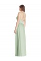 Criss Cross Strap Backless Long Chiffon Evening Dress / Maxi Dress UK