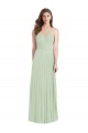 Ruffled Strap Cutout Wrap Chiffon Evening Dress / Maxi Dress UK
