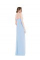Strapless Sweetheart Evening Dress / Bridesmaid Maxi Dress with Pleated Front Slit UK