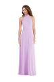 High Neck Halter Backless Evening Dress / Bridesmaid Maxi Dress UK