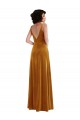 Twist Front Cutout Velvet Evening Dress / Maxi Dress with Pockets UK