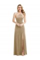 High Neck Halter Open Back Long Velvet Evening Dress / Maxi Dress with Pockets UK